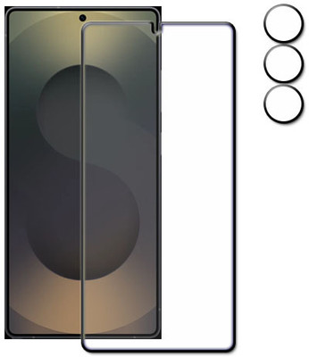 tombik Tempered Glass Guard for 53wa-Samsung Galaxy S25 Ultra-front,lens(Pack of 2)