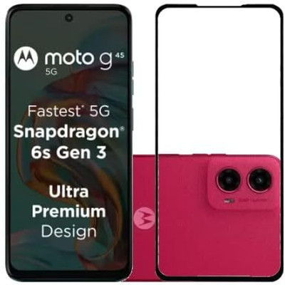 Flipkart SmartBuy Edge To Edge Tempered Glass for Motorola g45 5G(Pack of 1)