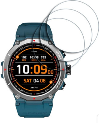 DB Tempered Glass Guard for NOISEFIT FORCE SMART WATCH TEMPERED GLASS ( PACK OF 3)(Pack of 3)