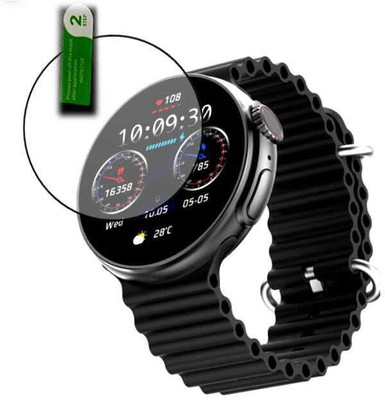 ZIDZEE Tempered Glass Guard for FIRE BOLTT SYCLONE PRO 1.43 SMART WATCH SCREEN GUARD(Pack of 1)