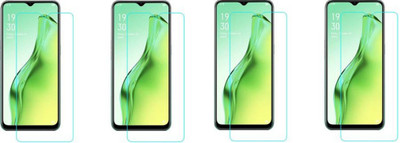 SRT Tempered Glass Guard for Realme XT(Pack of 4)