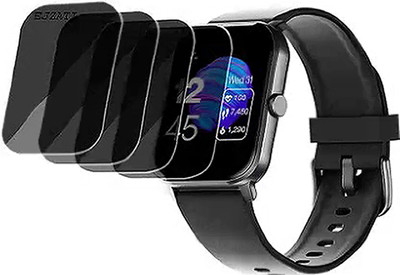 adorious Tempered Glass Guard for Ambrane Wise Eon Smartwatch(Pack of 2)