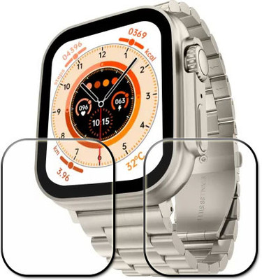 tombik Tempered Glass Guard for 80ccr-Fire-Boltt Jupiter Luxe Smartwatch(Pack of 2)
