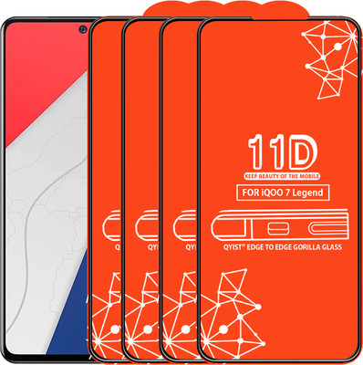 Qyist Tempered Glass Guard for IQOO 7 Legend(Pack of 4)