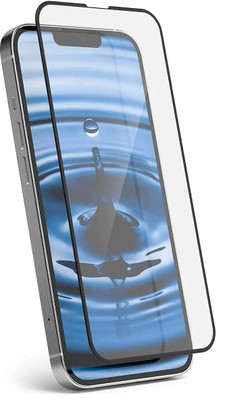 ELEF Tempered Glass Guard for iPhone 14 Plus Ultra Clear Anti Scratch High Quality Premium Tempered Glass(Pack of 1)