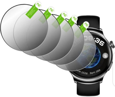 DOWRVIN Tempered Glass Guard for BLITZWAILF BW-AT4 (R) SMART WATCH TEMPERED GLASS (PACK OF 5)(Pack of 5)