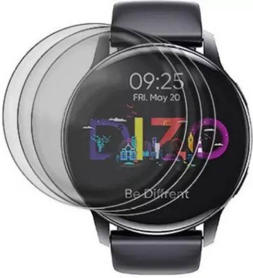 MUTAALI Tempered Glass Guard for Dizo Watch R Talk(Pack of 3)