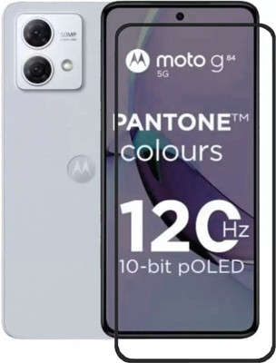 COVJ Tempered Glass Guard for Motorola G84 5G, MOTO G84 5G(Pack of 1)
