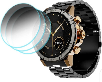 DOWRVIN Tempered Glass Guard for BOAT ENIGMA X700 SMART WATCH TEMPERED GLASS (PACK OF 3)(Pack of 3)