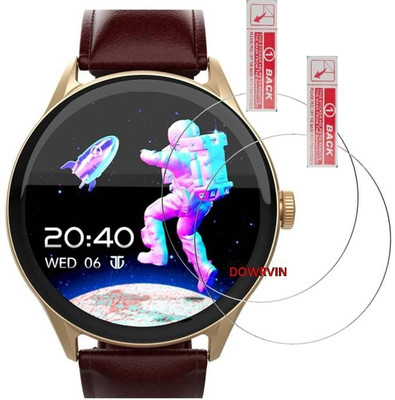DB Tempered Glass Guard for Titan Evoke 1.43 Smartwatch(Pack of 2)