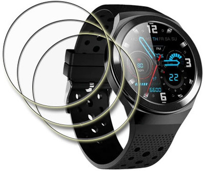 MUTAALI Tempered Glass Guard for Crossbeats Orbit Sports smart watch(Pack of 3)