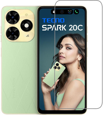 Flipkart SmartBuy Tempered Glass Guard for Tecno Spark 20C(Pack of 1)