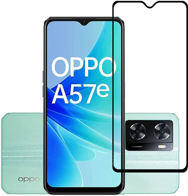 ELEF Tempered Glass Guard for Oppo A57e 9H Hardness HD + Super D Anti Scratch Tempered Glass(Pack of 1)