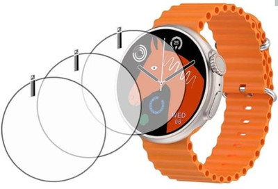 KHWABEEDA Tempered Glass Guard for FIRE-BOLTT CYCLEON SMART WATCH ( PACK OF 3)(Pack of 3)