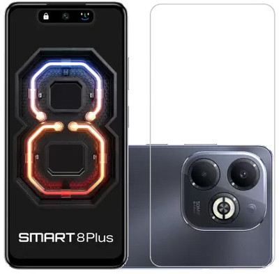HOBBYTRONICS Tempered Glass Guard for Infinix Smart 8 Plus, INFINIX SMART 8 PLUS(Pack of 1)