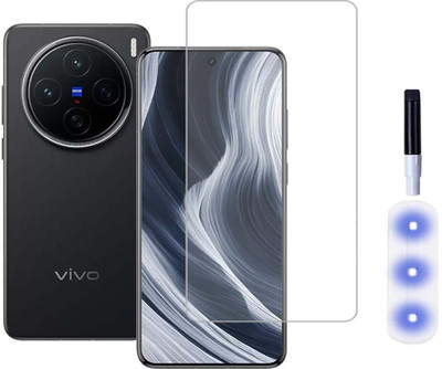 TechWings Tempered Glass Guard for Vivo X200 pro, Uv High Quailty Glass(Pack of 1)