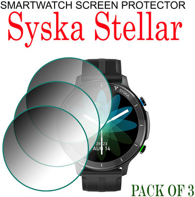 hirdesh Tempered Glass Guard for Syska Stellar(Pack of 3)