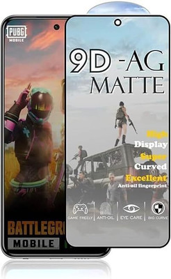 ALFA URBAN Tempered Glass Guard for Poco X4 Pro 5G Edge To Edge Gaming Matte Tempered Glass Full Screen Coverage with Easy Installation(Pack of 1)