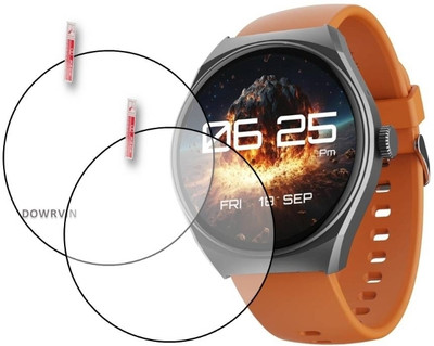 KHWABEEDA Tempered Glass Guard for BOAT LUNAR COMET 1.39 SMART WATCH (PACK OF 2)(Pack of 2)