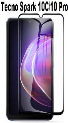 BRENZZ Tempered Glass Guard for Tecno Spark 10, Tecno Spark 10 4G, Tecno Spark 10 5G(Pack of 1)