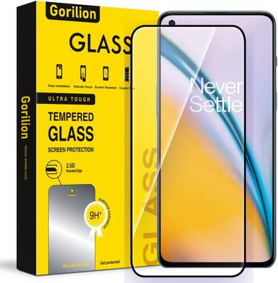 Gorilion Tempered Glass Guard for OnePlus Nord 2 5G(Pack of 1)