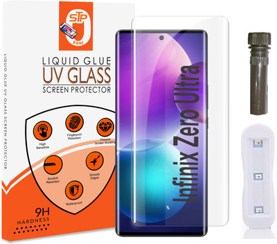 STP FEEL Tempered Glass Guard for Infinix Zero Ultra Advanced High Quality UV Screen Protector With Installation Kit(Pack of 1)
