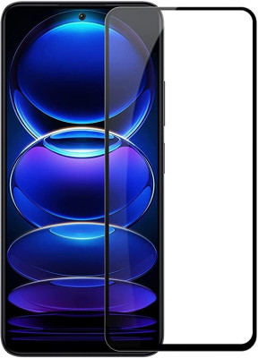Helix Edge To Edge Tempered Glass for Redmi Note 12 5G(Pack of 1)
