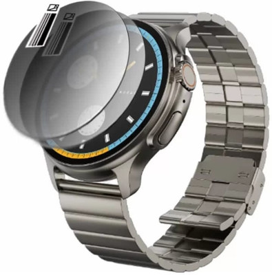 DB Tempered Glass Guard for BOULT ROVER ULTRA SMART WATCH TEMPERED GLASS ( PACK OF 2)(Pack of 2)