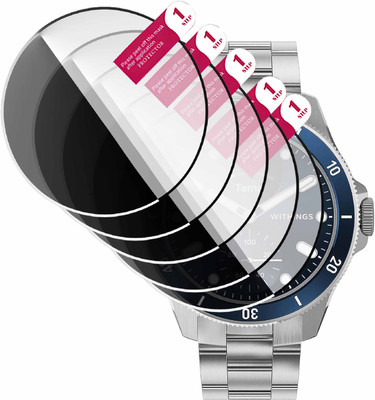 daffin Tempered Glass Guard for Withings ScanWatch Nova(Pack of 5)
