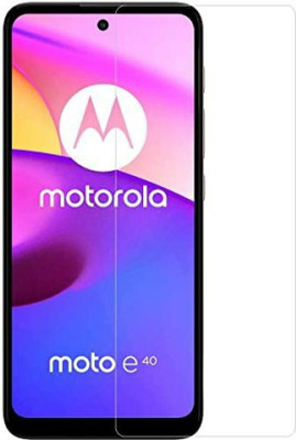 SRT Tempered Glass Guard for Motorola Moto E40(Pack of 1)