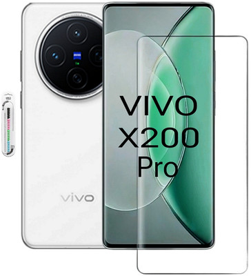 GORILLA S PRO Tempered Glass Guard for Vivo X200 Pro Tempered Glass Edge To Edge Full Coverage Screen Guard For Vivo X200 Pro Tempered Glass & Cable Protector(Pack of 1)