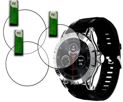 KHWABEEDA Tempered Glass Guard for BOAT ENIGMA ORION LUXURY 3.5 SMART WATCH TEMPERED GLASS (PACK OF 3)(Pack of 3)