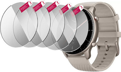 HIDEOUS Tempered Glass Guard for Amazfit GTR 2 (New Version) 46mm(Pack of 5)