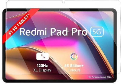 Olonga Tempered Glass Guard for Redmi Pad Pro, Redmi Pad Pro, Redmi Pad Pro 5G(Pack of 1)