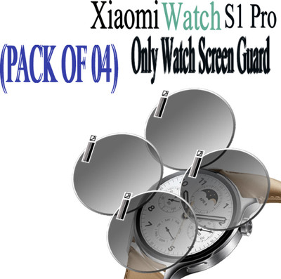 HIDEOUS Tempered Glass Guard for Xiaomi Watch S1 Pro(Pack of 4)