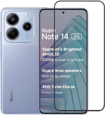 INSTYLE Tempered Glass Guard for Mi Redmi Note 14 5G(Pack of 1)