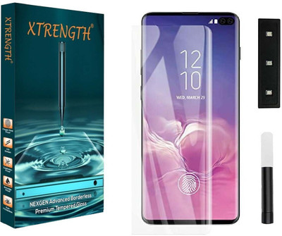 XTRENGTH Tempered Glass Guard for Samsung Galaxy S10 Plus(Pack of 1)