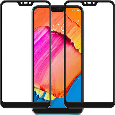 Qyist Tempered Glass Guard for Mi Redmi 6 pro(Pack of 2)