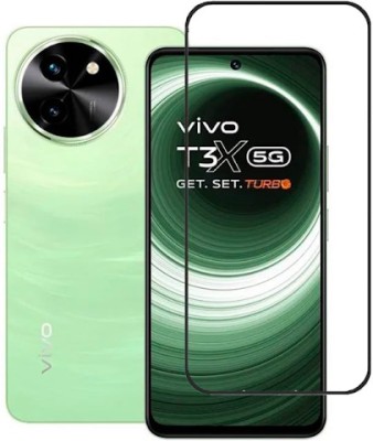 Varsha Tempered Glass Guard for Vivo T3X 5G(Pack of 1)