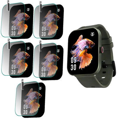 HIDEOUS Tempered Glass Guard for Titan Talk S(Pack of 5)