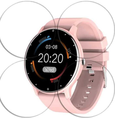 ZIDZEE Tempered Glass Guard for ZLO2 SMART WATCH SCREEN GUARD (P-4)(Pack of 4)