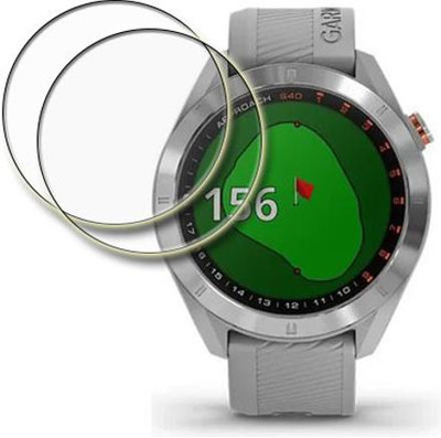 MUTAALI Tempered Glass Guard for Garmin Approach S40 Watch smartwatch(Pack of 2)