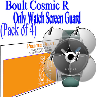 HIDEOUS Tempered Glass Guard for Boult Cosmic R(Pack of 4)