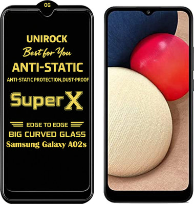 Unirock Tempered Glass Guard for Samsung Galaxy A02s(Pack of 1)