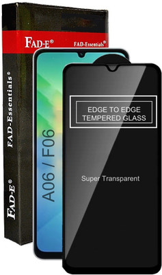 FAD-E Tempered Glass Guard for Samsung Galaxy A06, Samsung Galaxy A06 5G, Samsung Galaxy F06 5G, Samsung Galaxy M06 5G(Pack of 1)