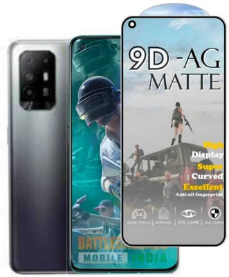 FAIYER BEAT Tempered Glass Guard for Premium matte Tempered Glass For oppo A94(matte finish,Pack Of 1) Advanced gaming matte Full Screen Coverage Screen Protector for oppo A94(Pack of 1)