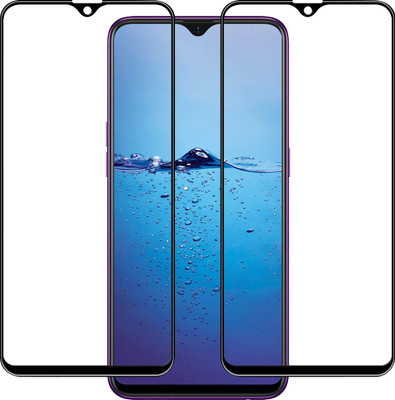Qyist Tempered Glass Guard for Oppo F9(Pack of 2)