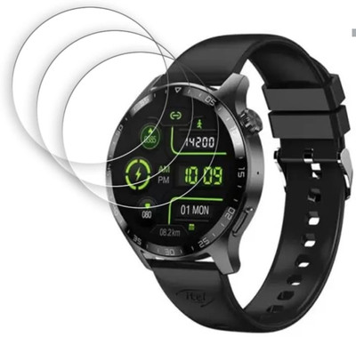 DB Tempered Glass Guard for ITEL ICON BT CALLING 1.38 SMART WATCH TEMPERED GLASS (PACK OF 3)(Pack of 3)