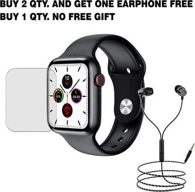SOMTONE Tempered Glass Guard for 42MM Smart Watch Rec BUY 2 QTY AND GET ONE EARPHONE FREE(Pack of 1)