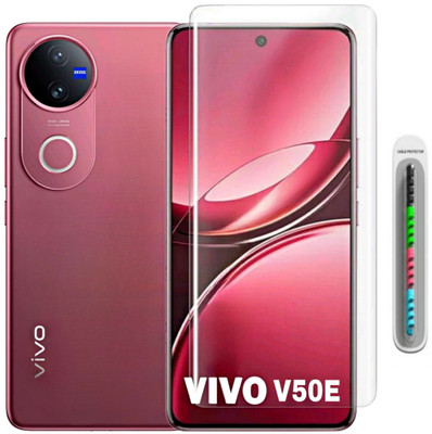 GORILLA PRO PLUS Tempered Glass Guard for Vivo V50E Temper Glass Edge To Edge Screen Guard For Vivo V50E 5G Tempered Glass(Pack of 1)